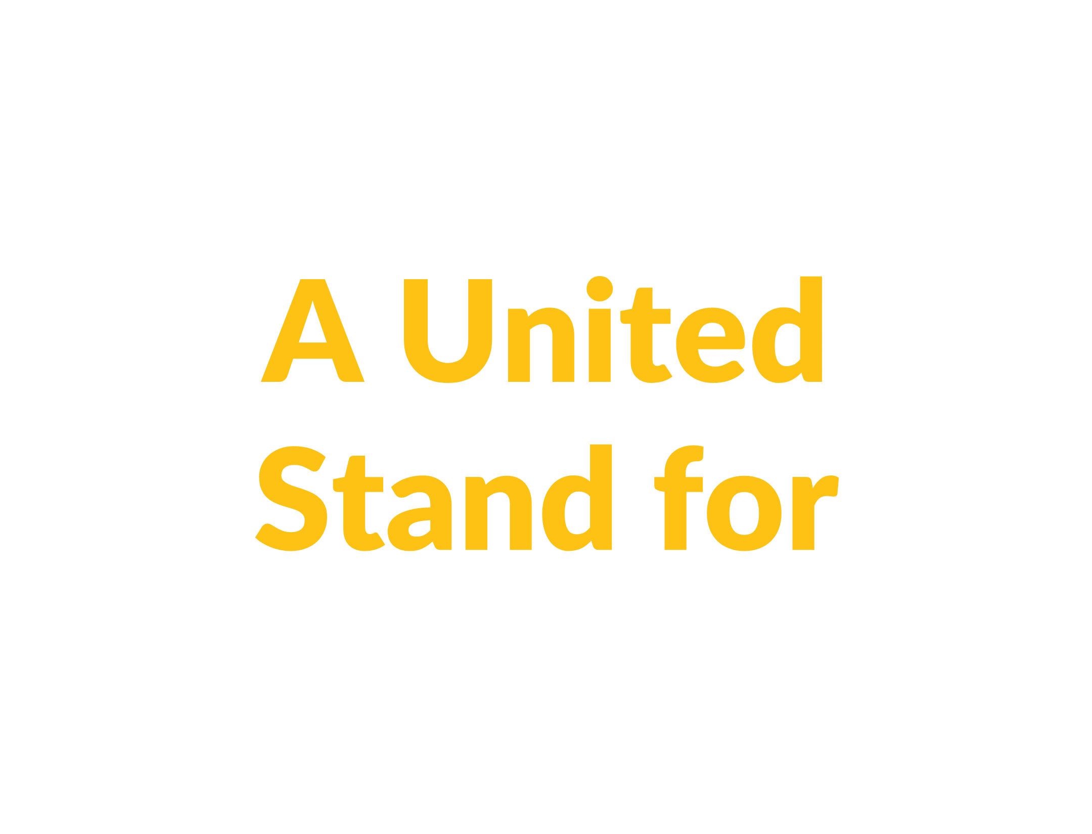 A United Stand for Welcome